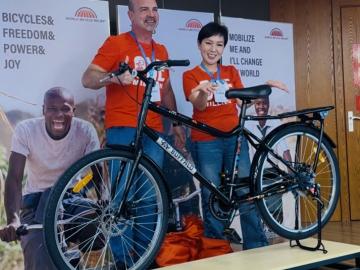 World Bicycle Relief Celebrates One Million Buffalo Bicycles in Tianjin